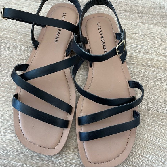 Lucky Brand Bizell flat sandals - Picture 2 of 3